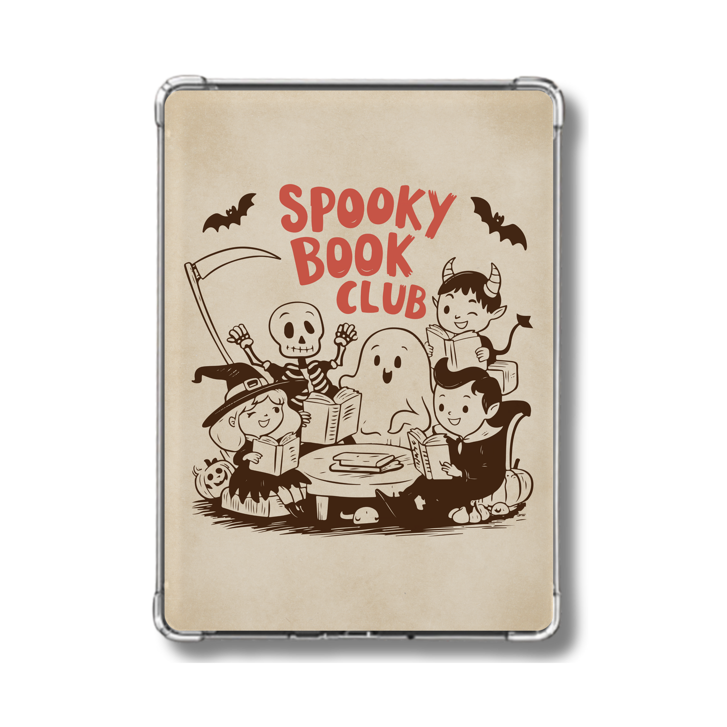 Spooky Book Club Holographic Insert