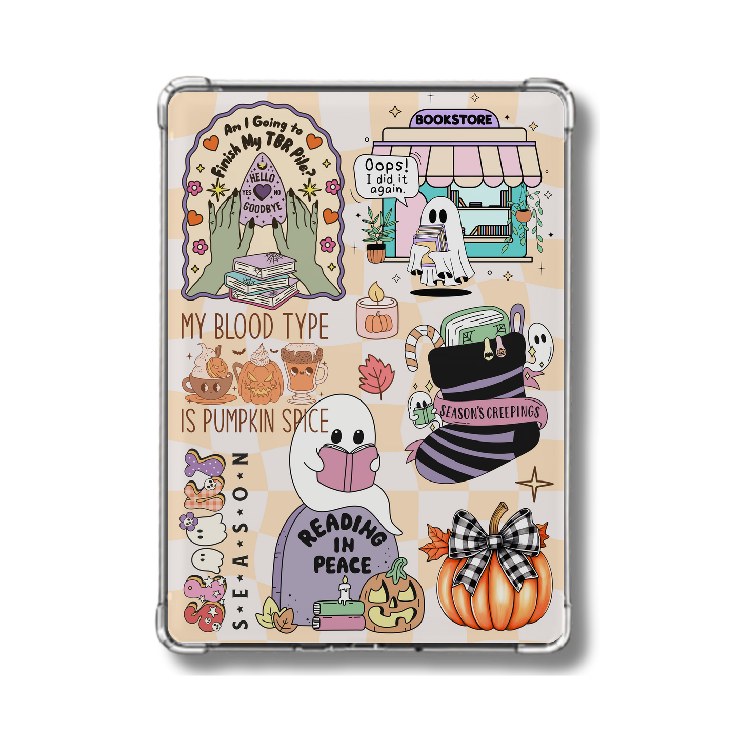 Spooky Season Holographic Insert