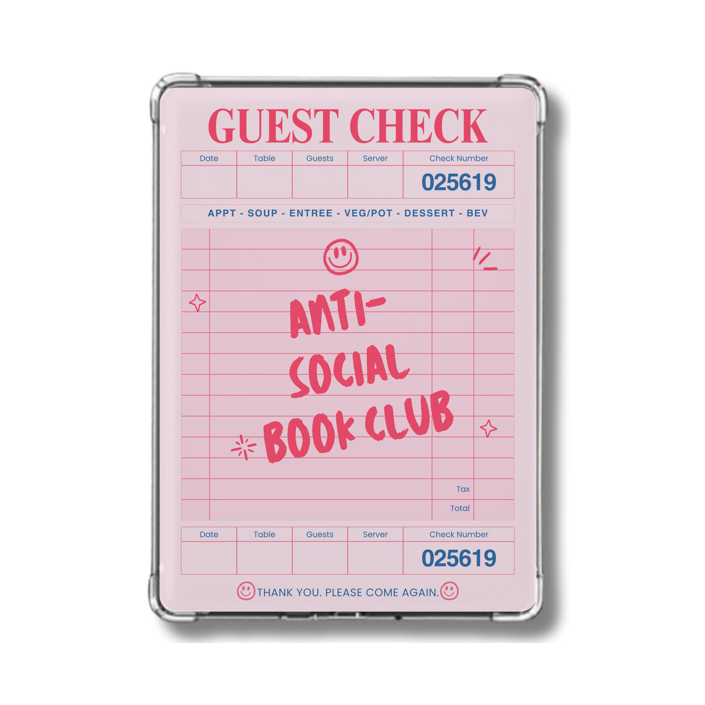 Anti-Social Book Club Holographic Insert