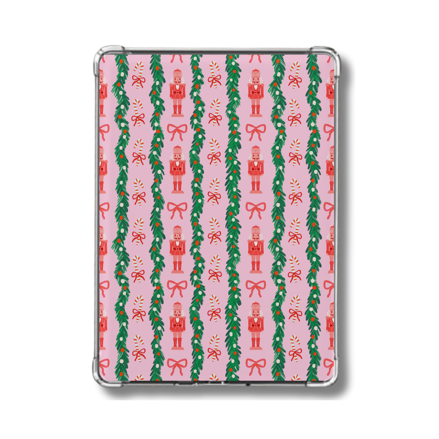 Christmas Nutcracker Pink Holographic Insert