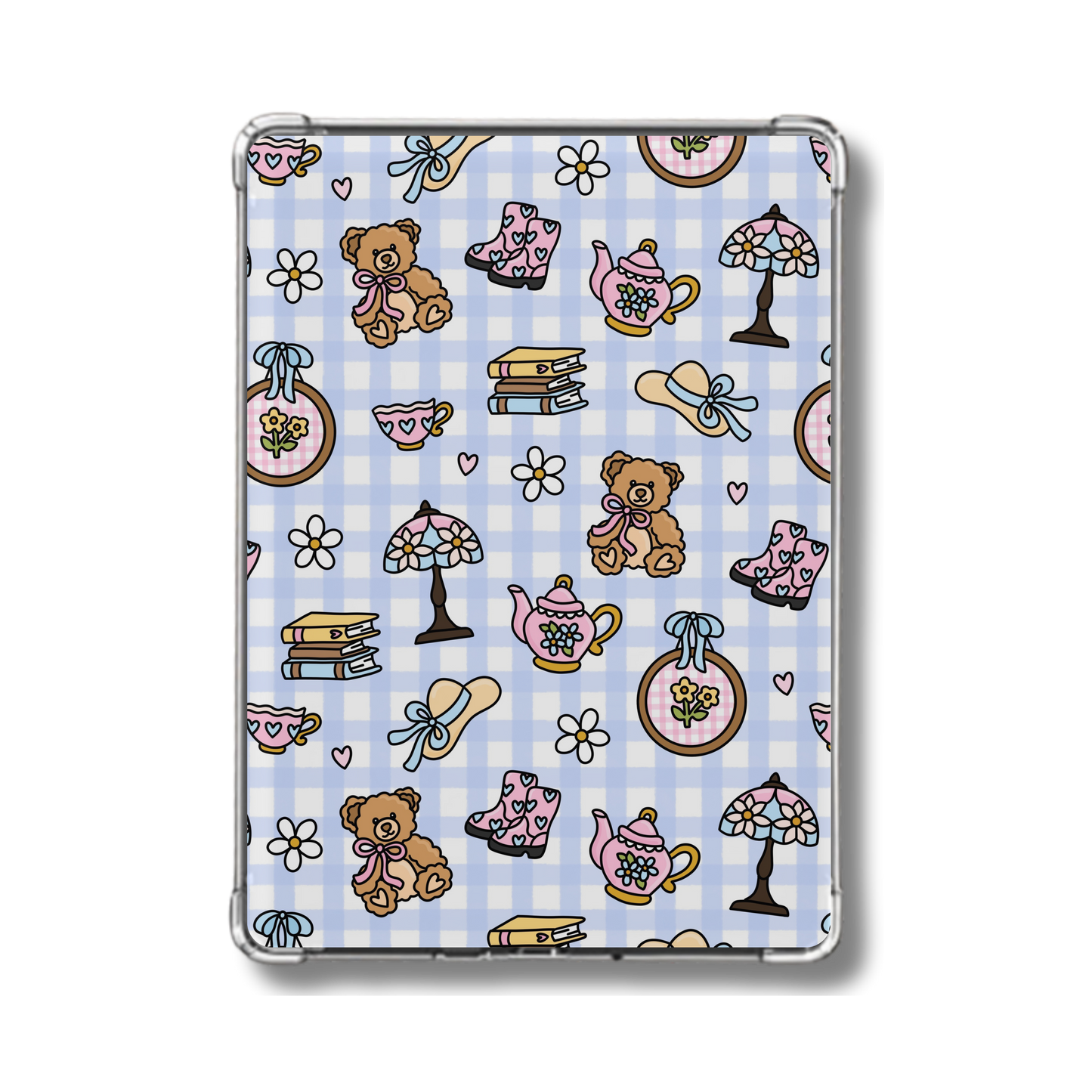 Retro Checkered Holographic Insert