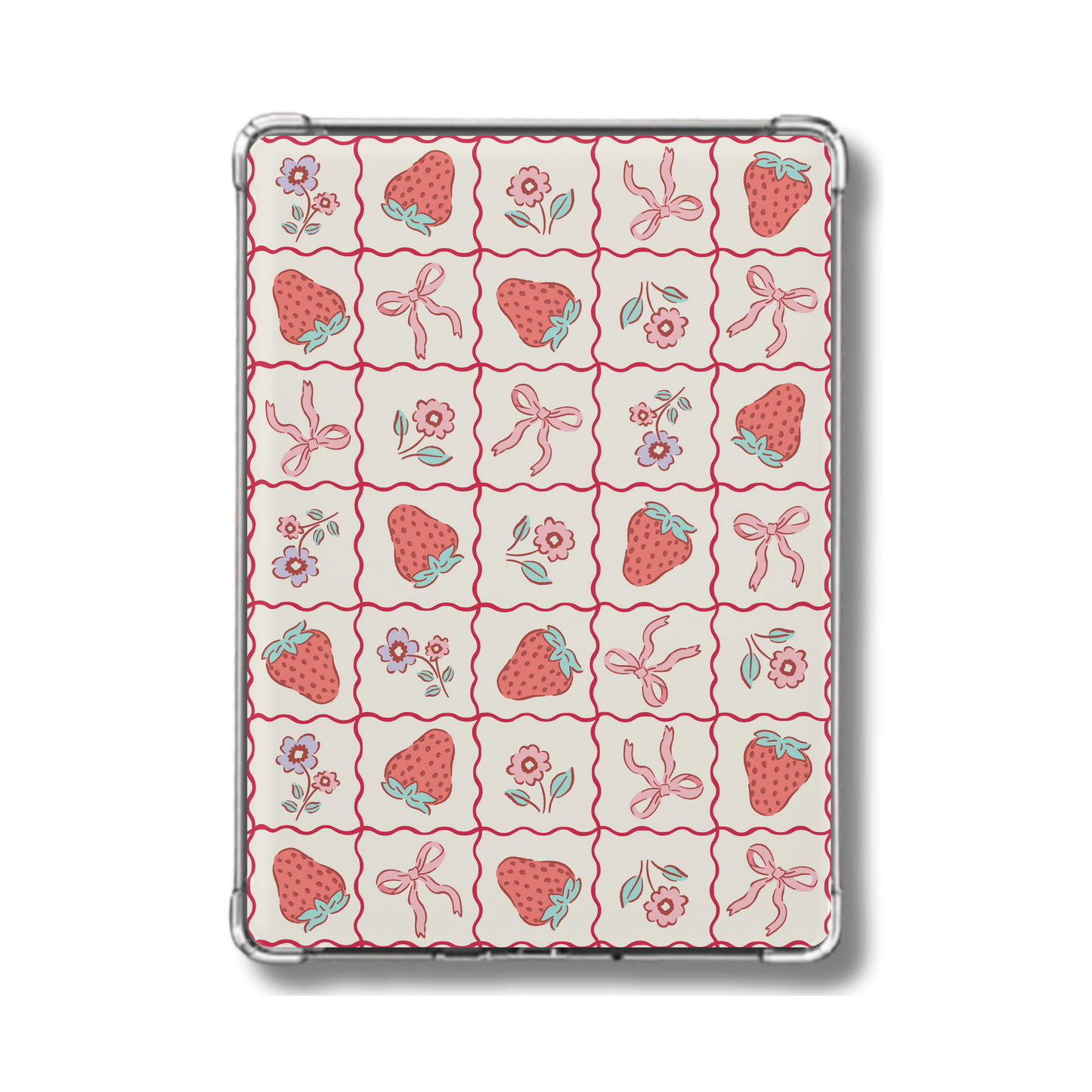 Coquette Strawberry Holographic Insert