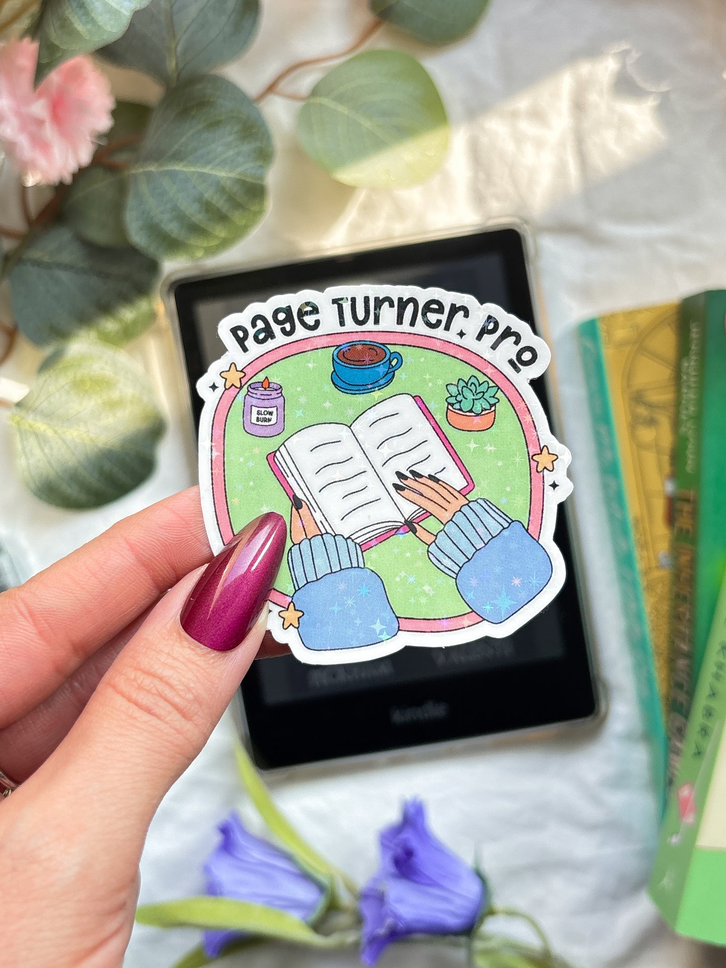Page turner pro Vinyl Sticker