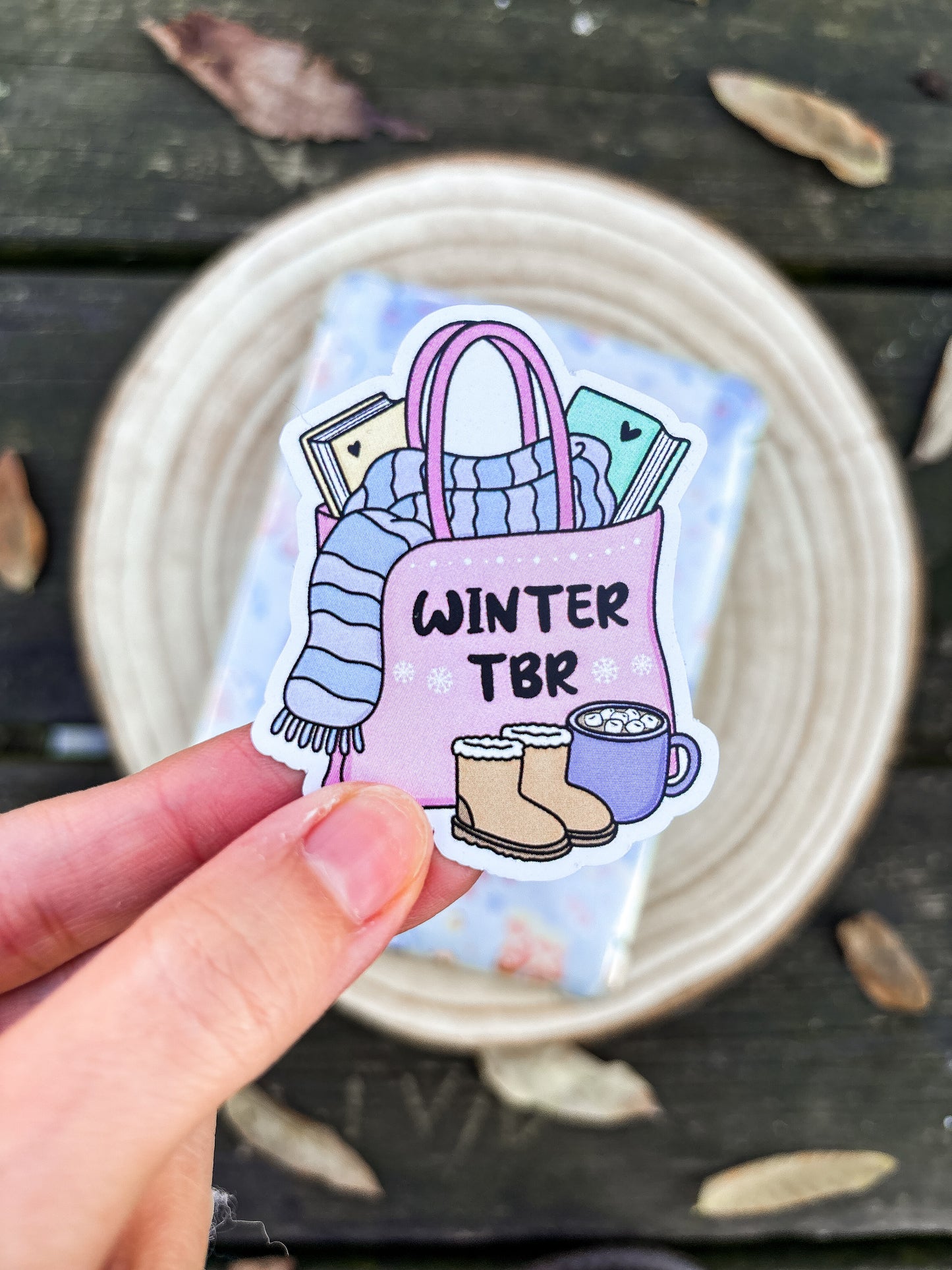 Winter TBR Vinyl Sticker