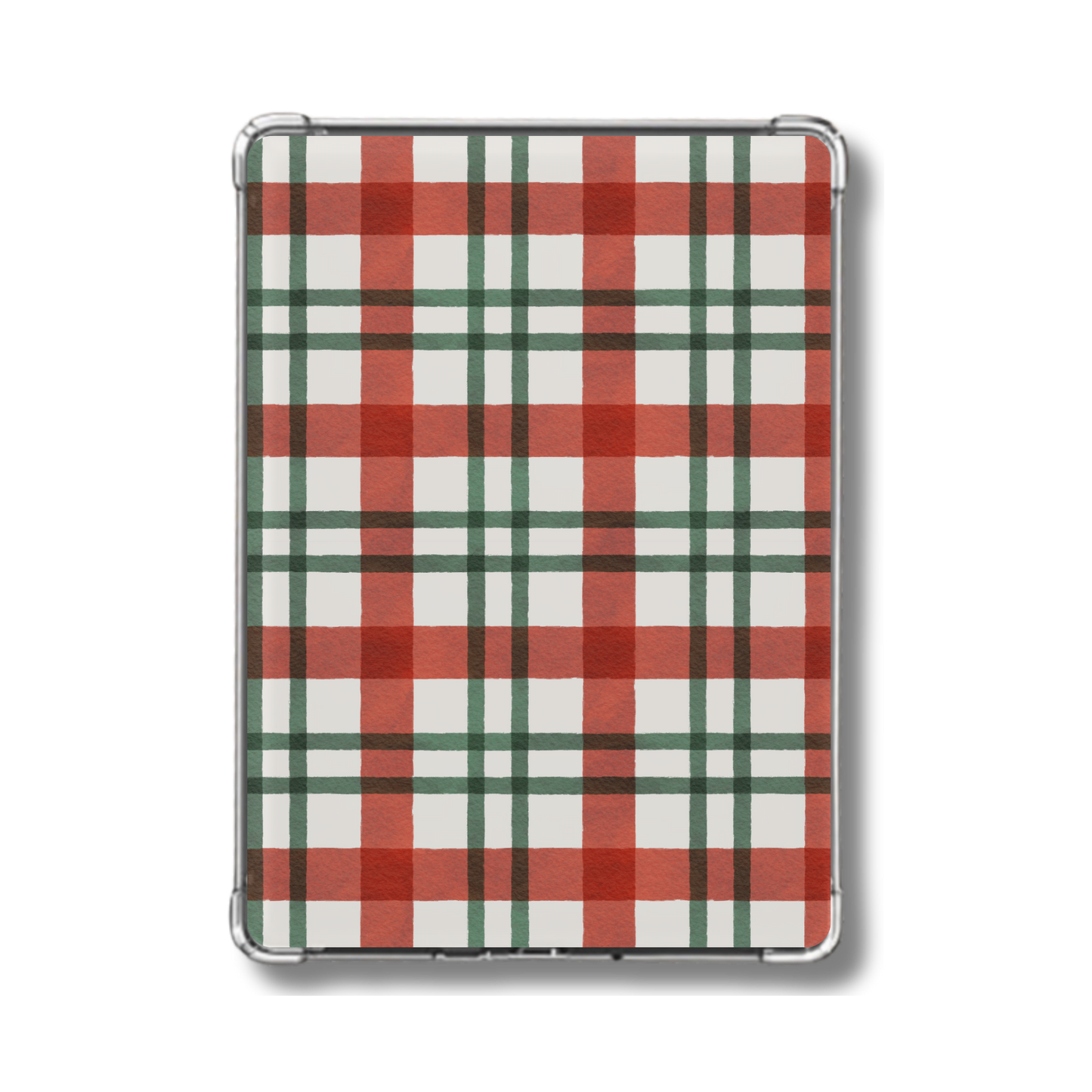 Watercolor Plaid Holographic Insert