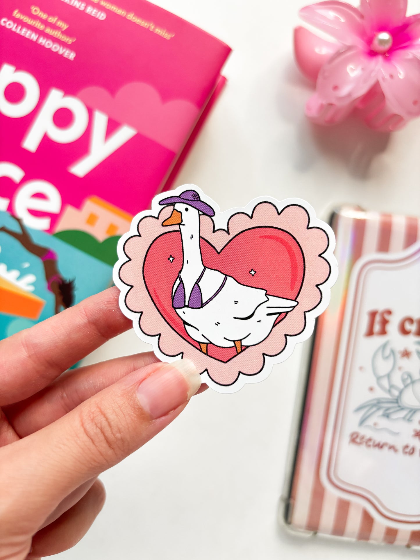 Summer Goose Vinyl Sticker