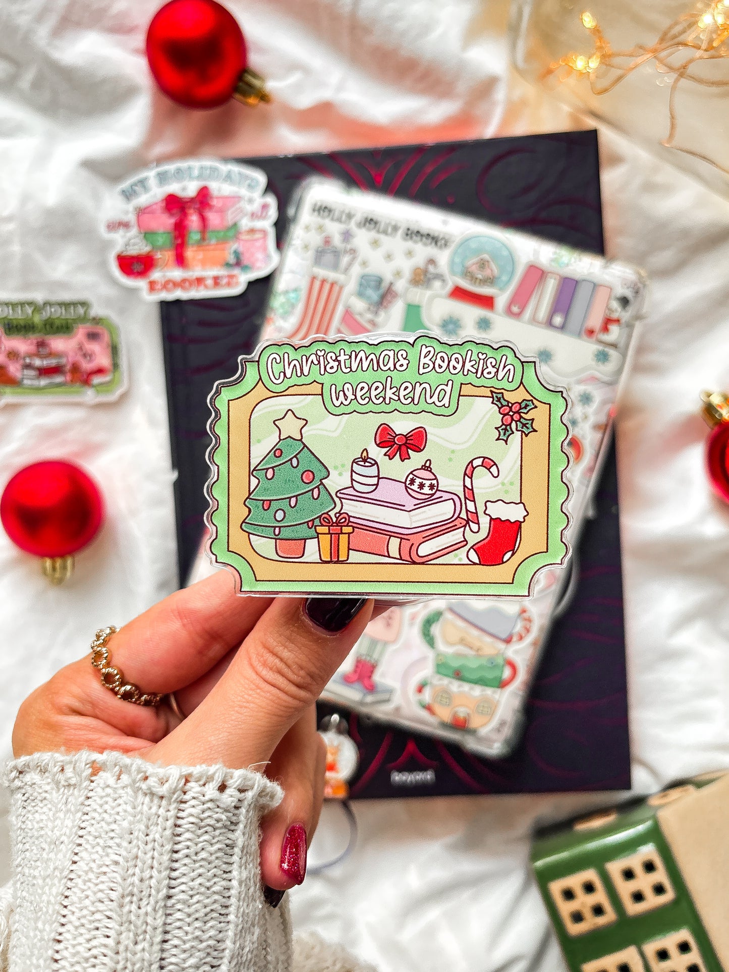 Christmas Bookish Weekend Magnetic grip