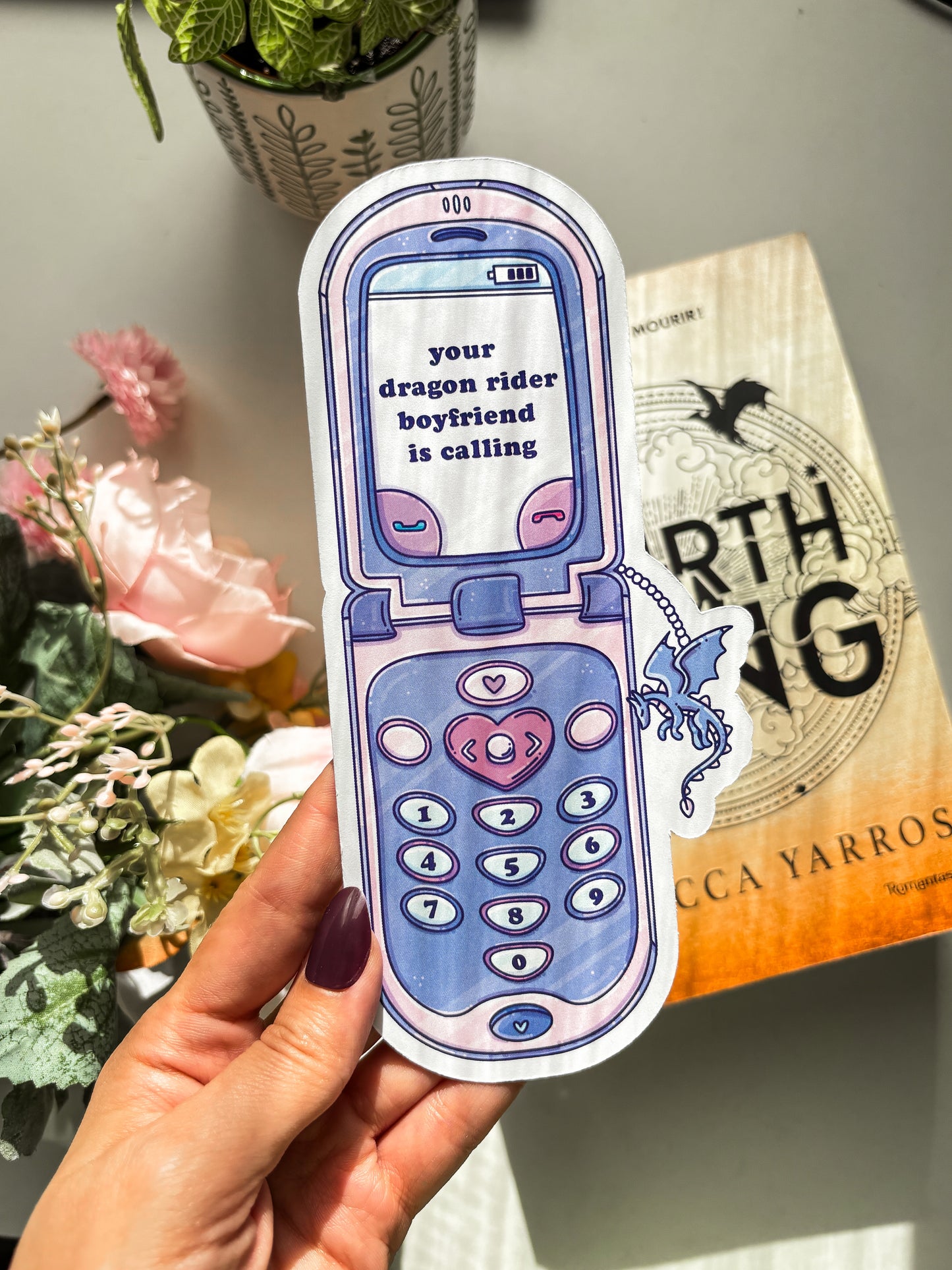 Fantasy Die-cut bookmark