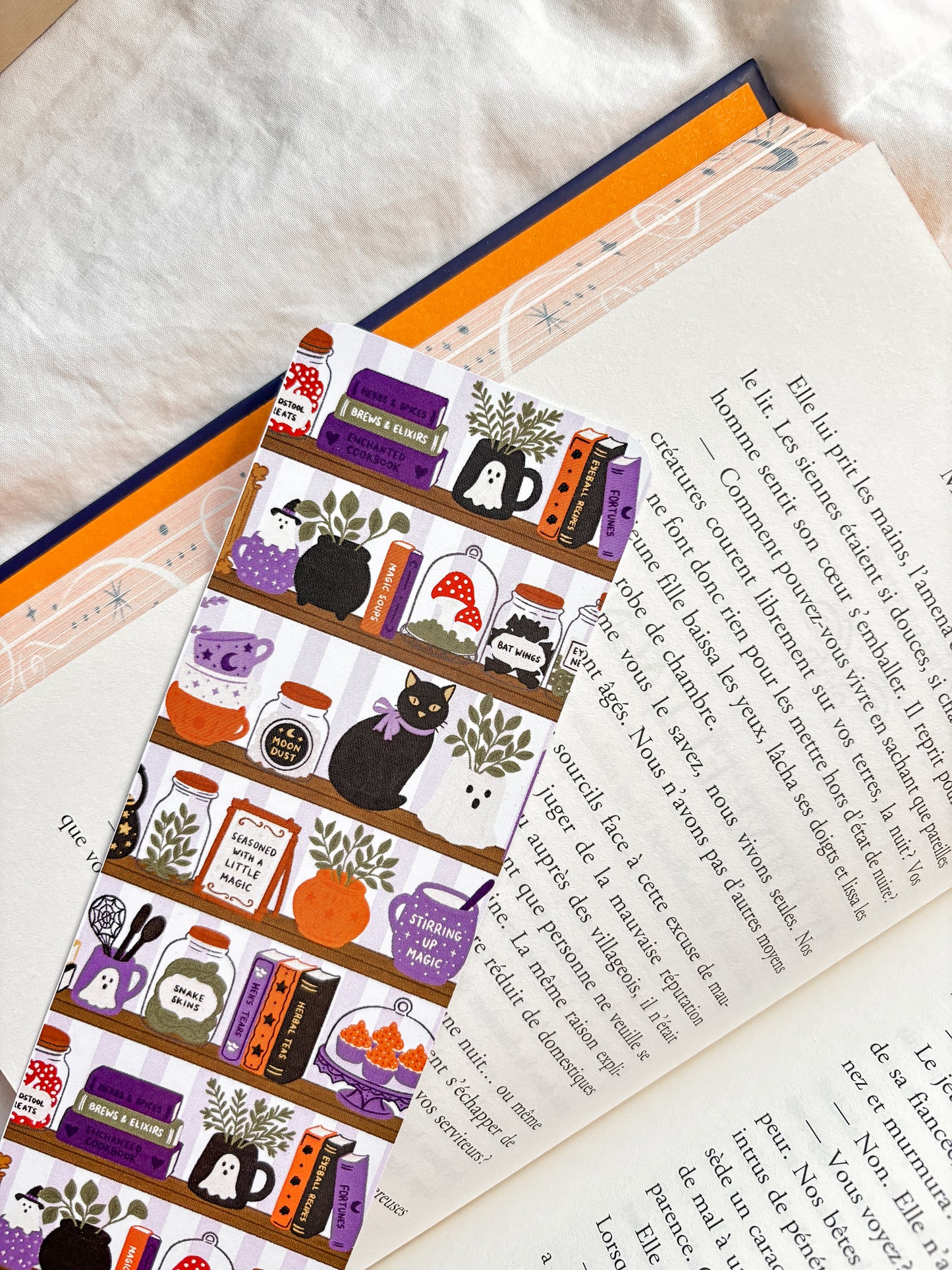 Whimiscal Witch Library bookmark