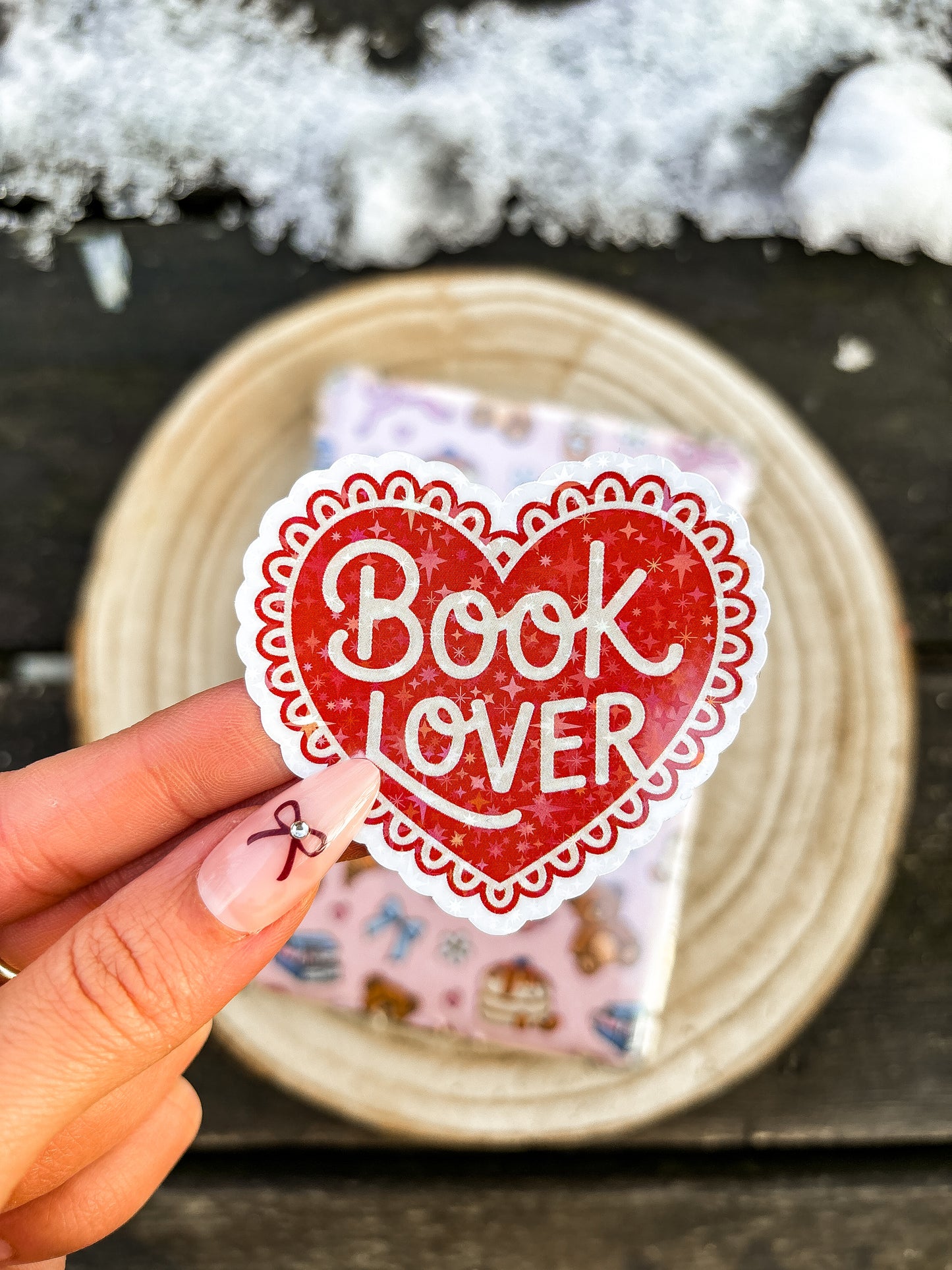 Book lover Vinyl sticker