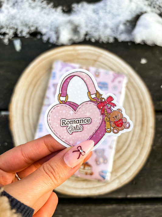 Romance girlie Vinyl sticker