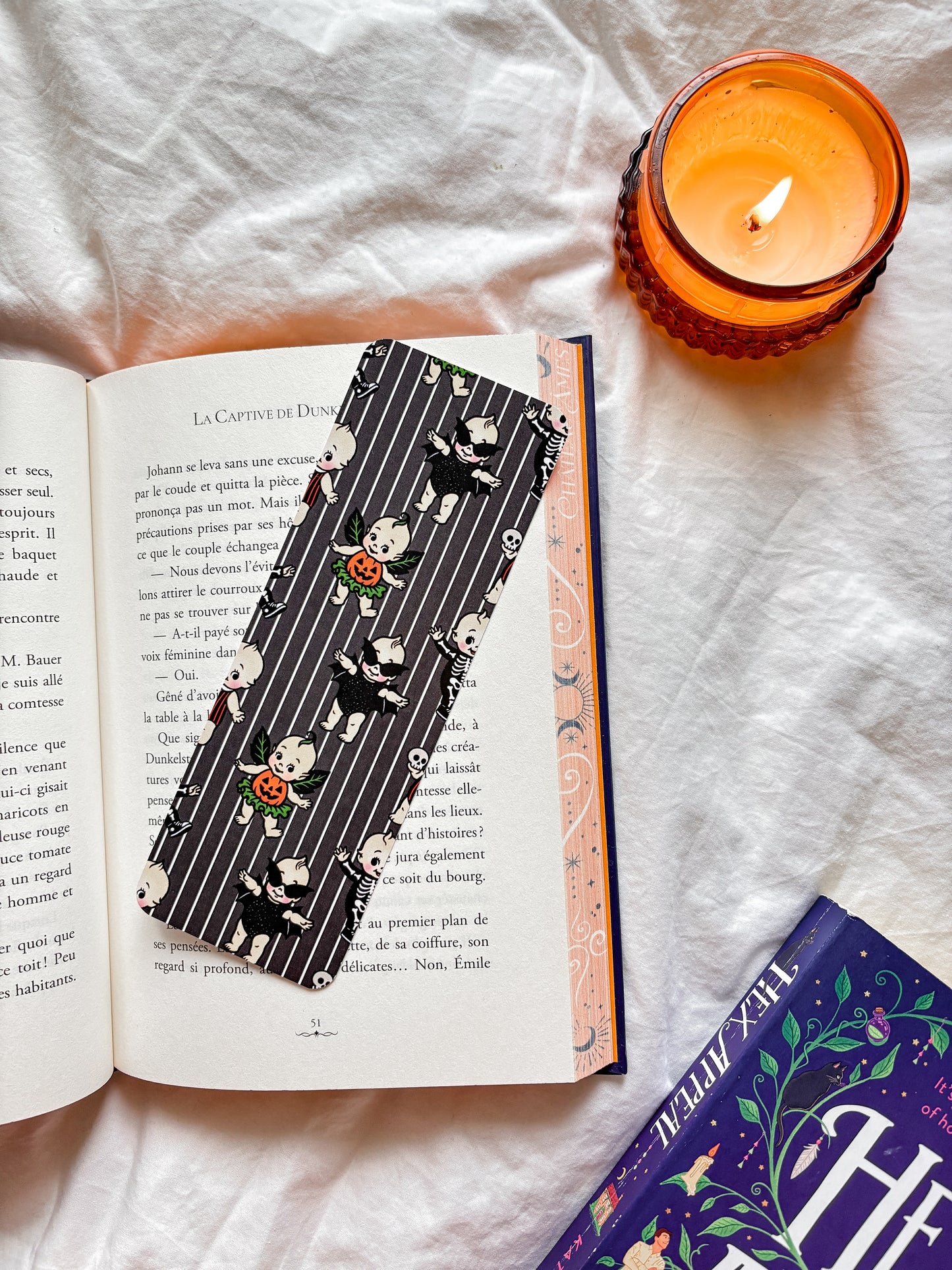 Halloween baby Doll bookmark