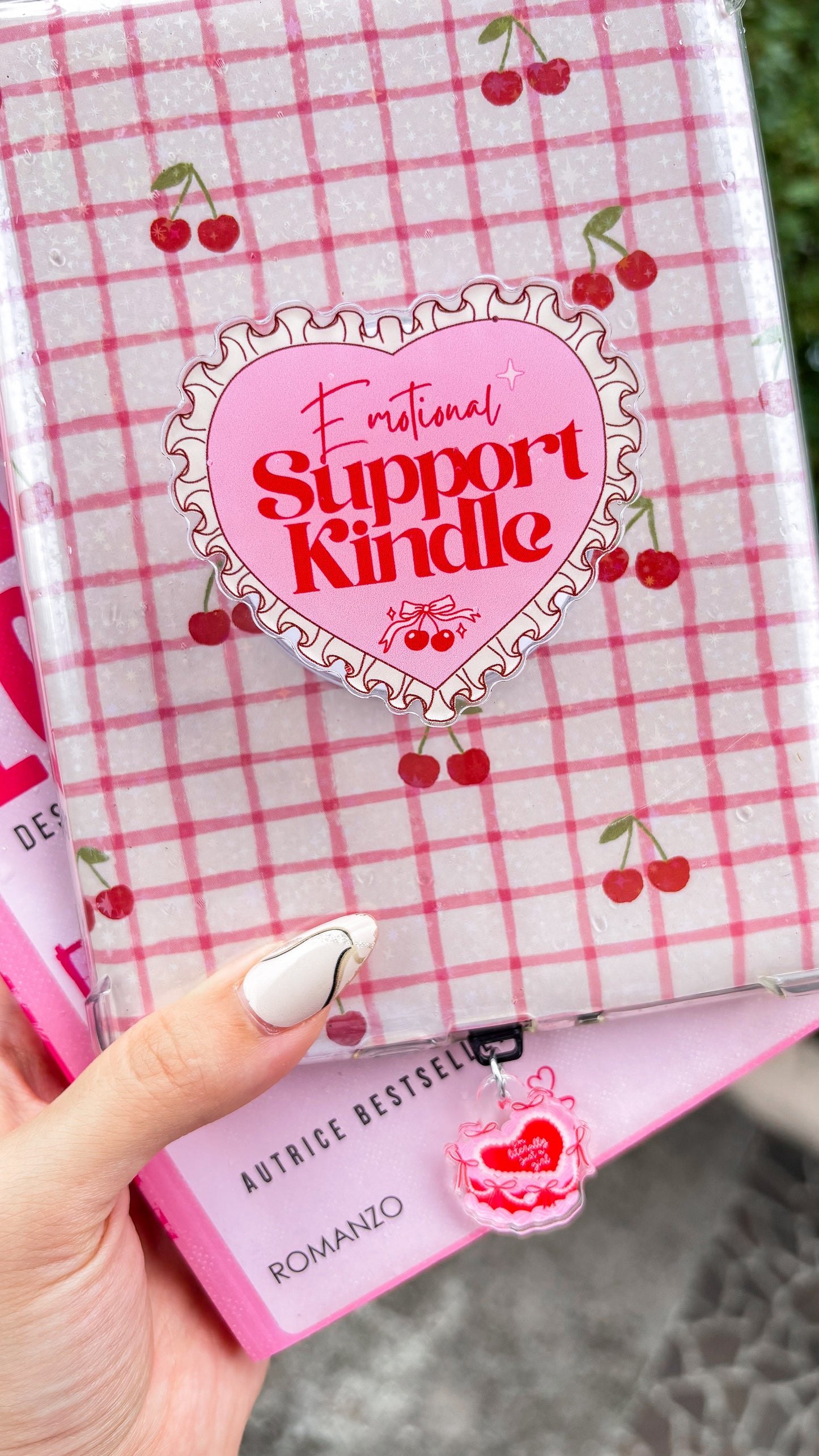 Emotional Support Kindle/Kobo Magnetic Grip