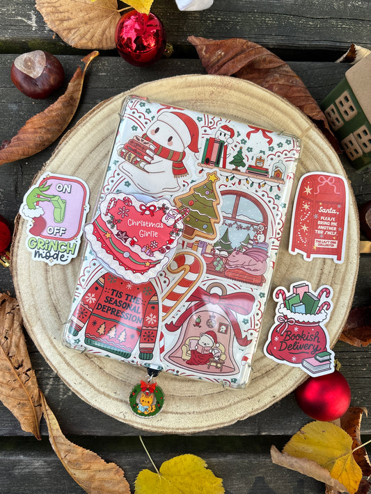 Christmas Girlie Cake Magnetic grip