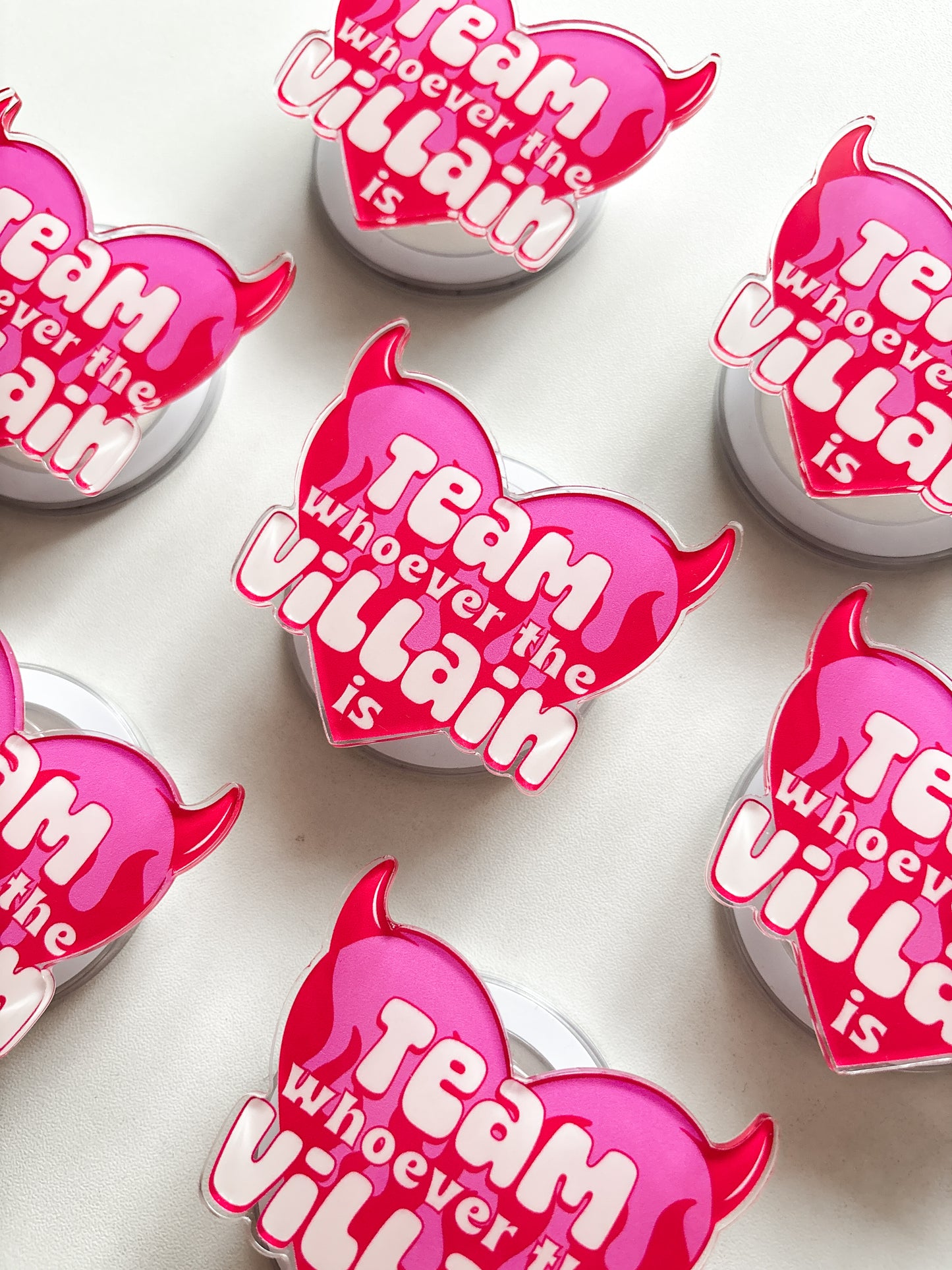 Team Whoever The Villain Is Magnetic Grip