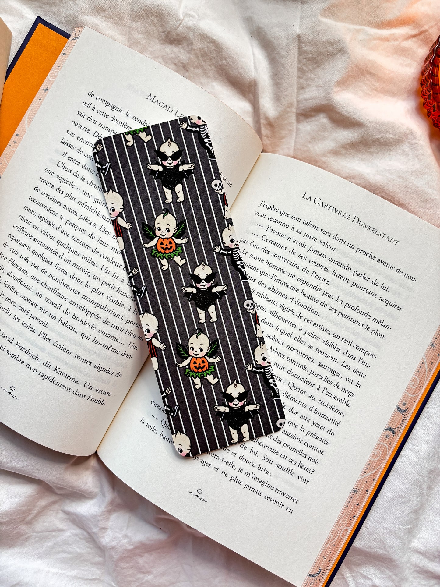 Halloween baby Doll bookmark