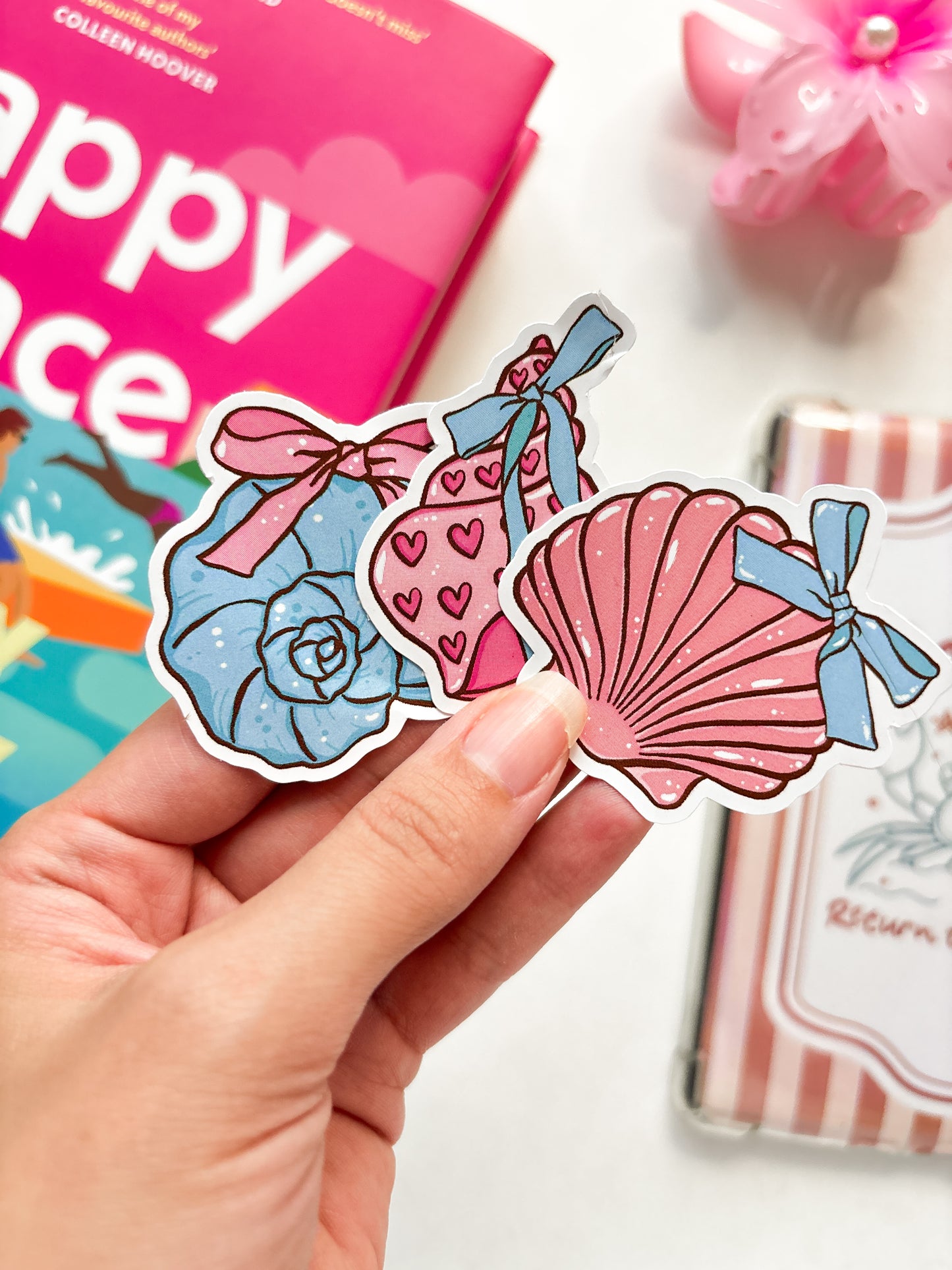Seachell Vinyl Sticker Set