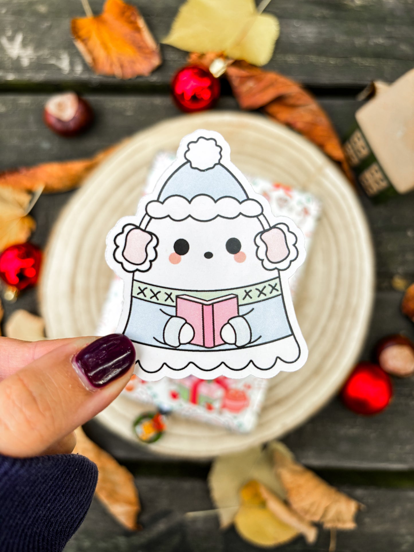 Winter Ghoul Vinyl Sticker