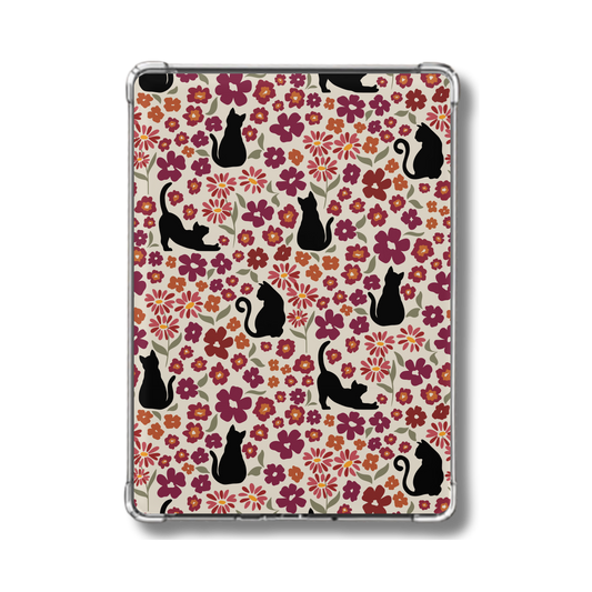 Cat and Flowers Holographic Insert