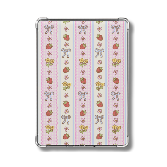 Cottage Floral and Strawberry Holographic Insert