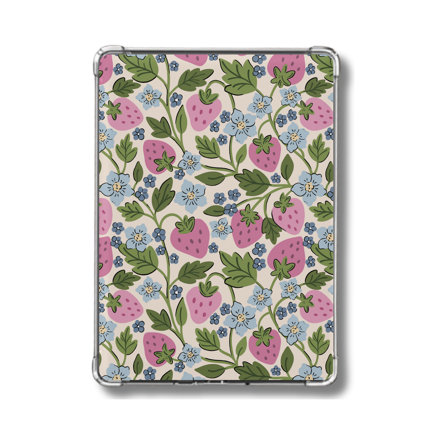 Strawberry Cottagecore Holographic Insert