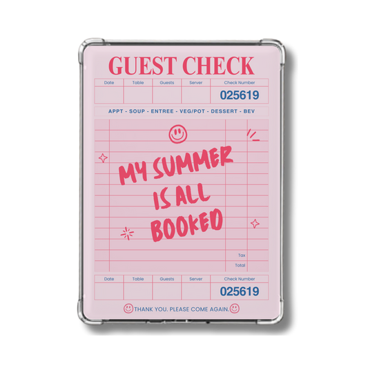 My Summer is all Booked Holographic Insert