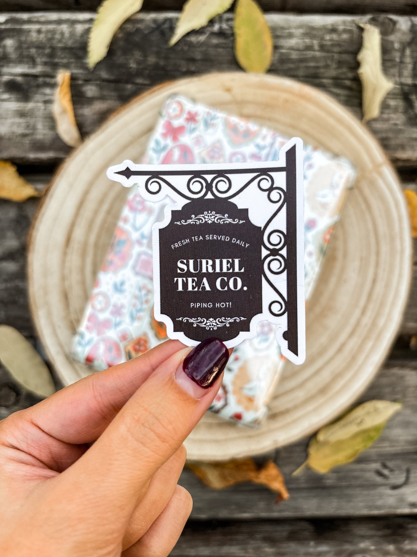 Suriel Tea Co Vinyl Sticker