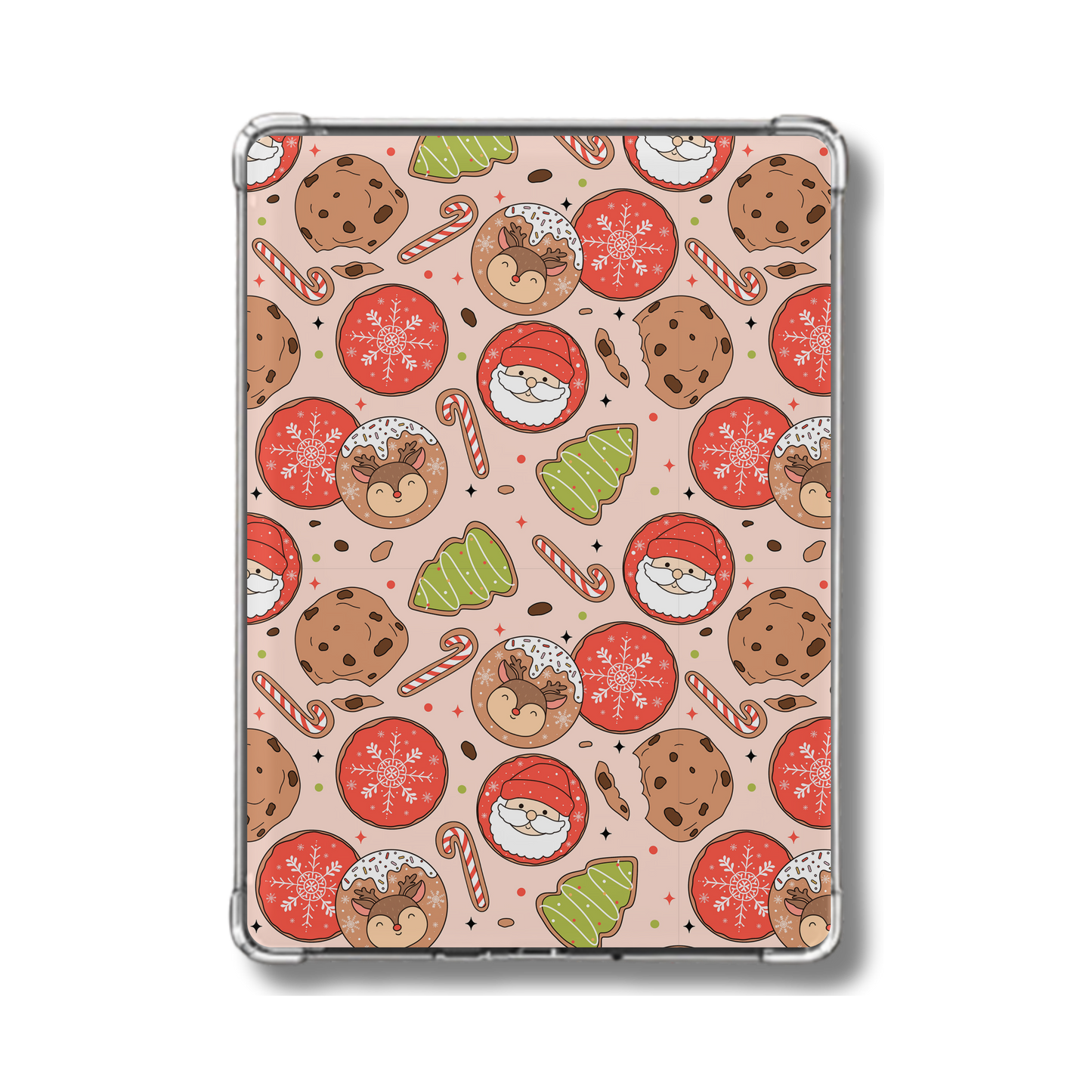 Holiday Cookies Holographic Insert Christmas Insert for Kindle