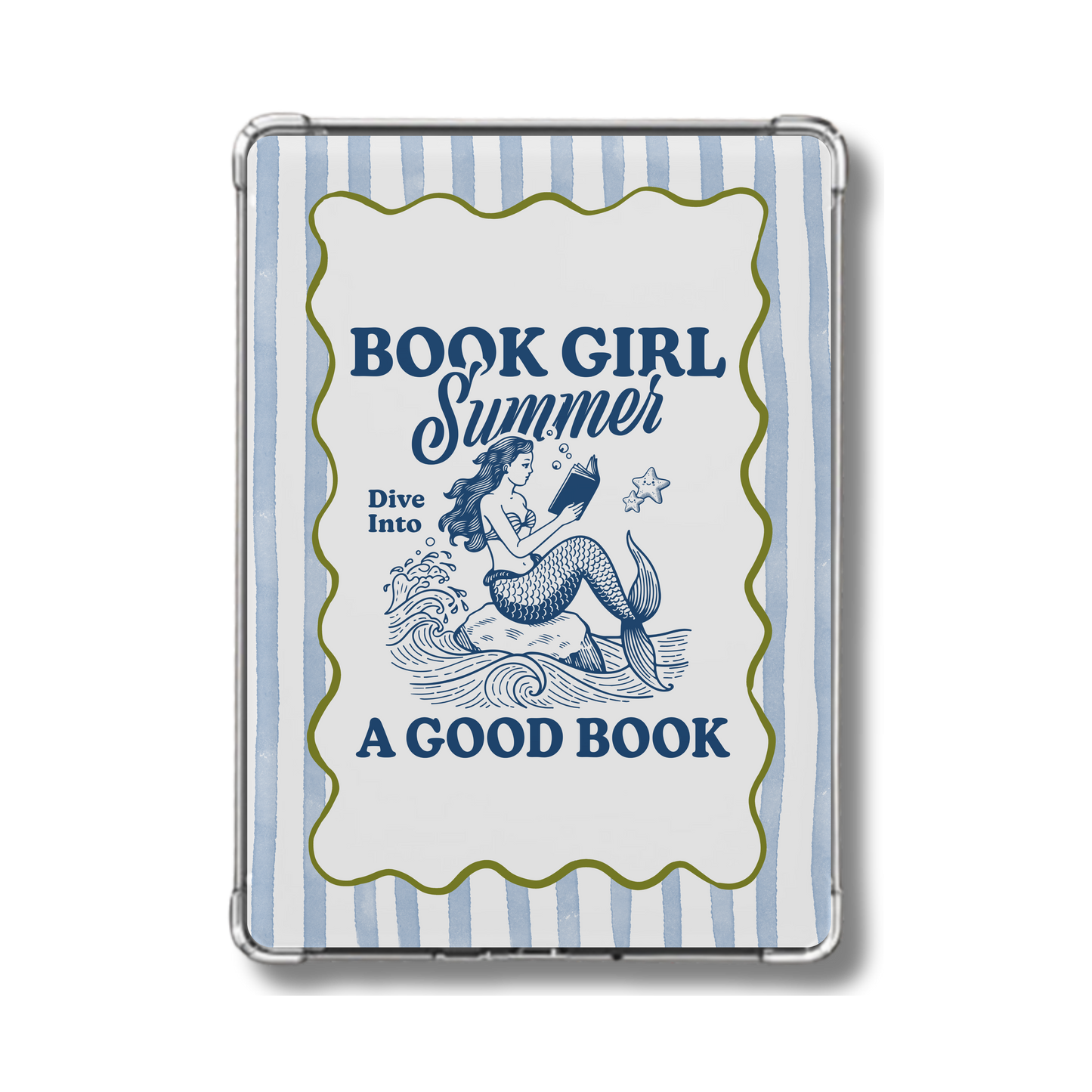 Book Girl Summer Holographic Insert
