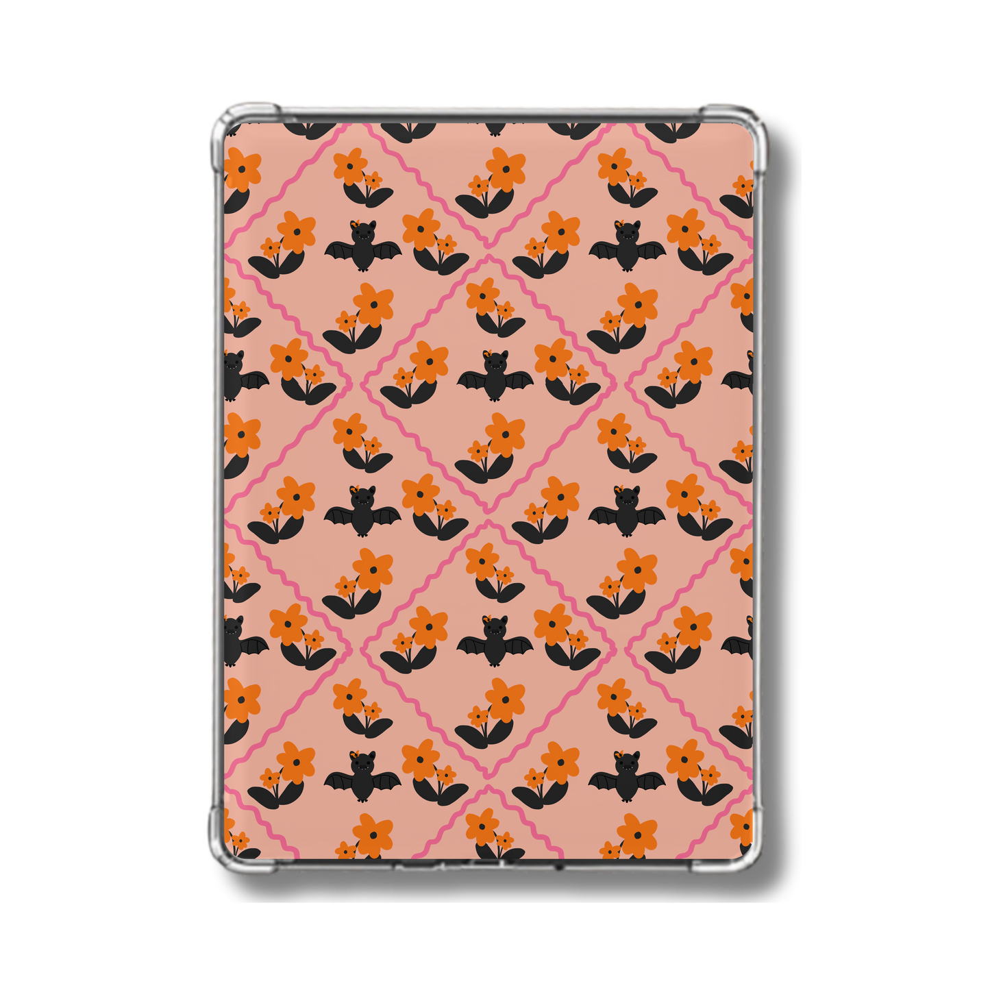 Autumn Flowers and Bats Holographic Insert