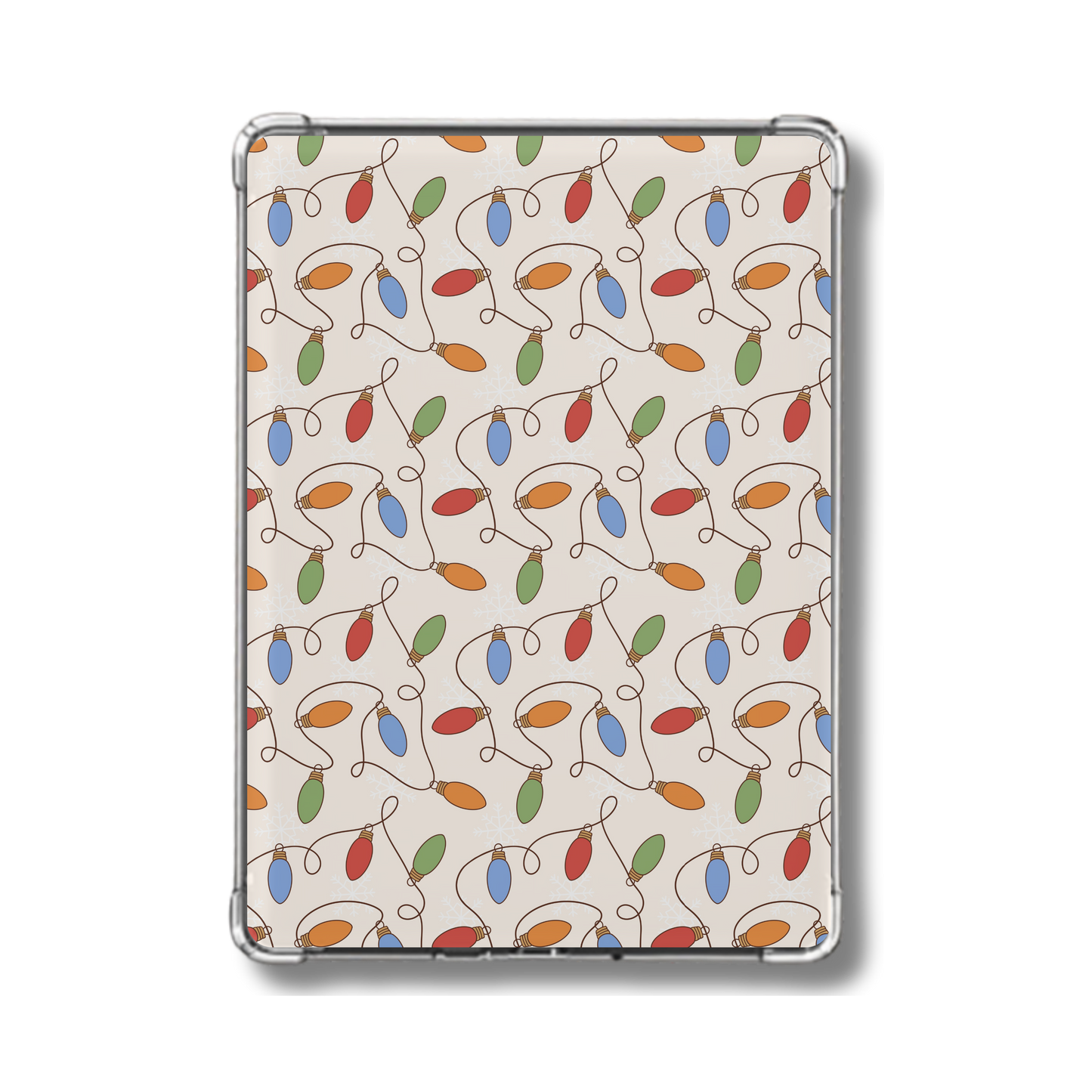 Holiday Holographic Insert Christmas Insert for Kindle