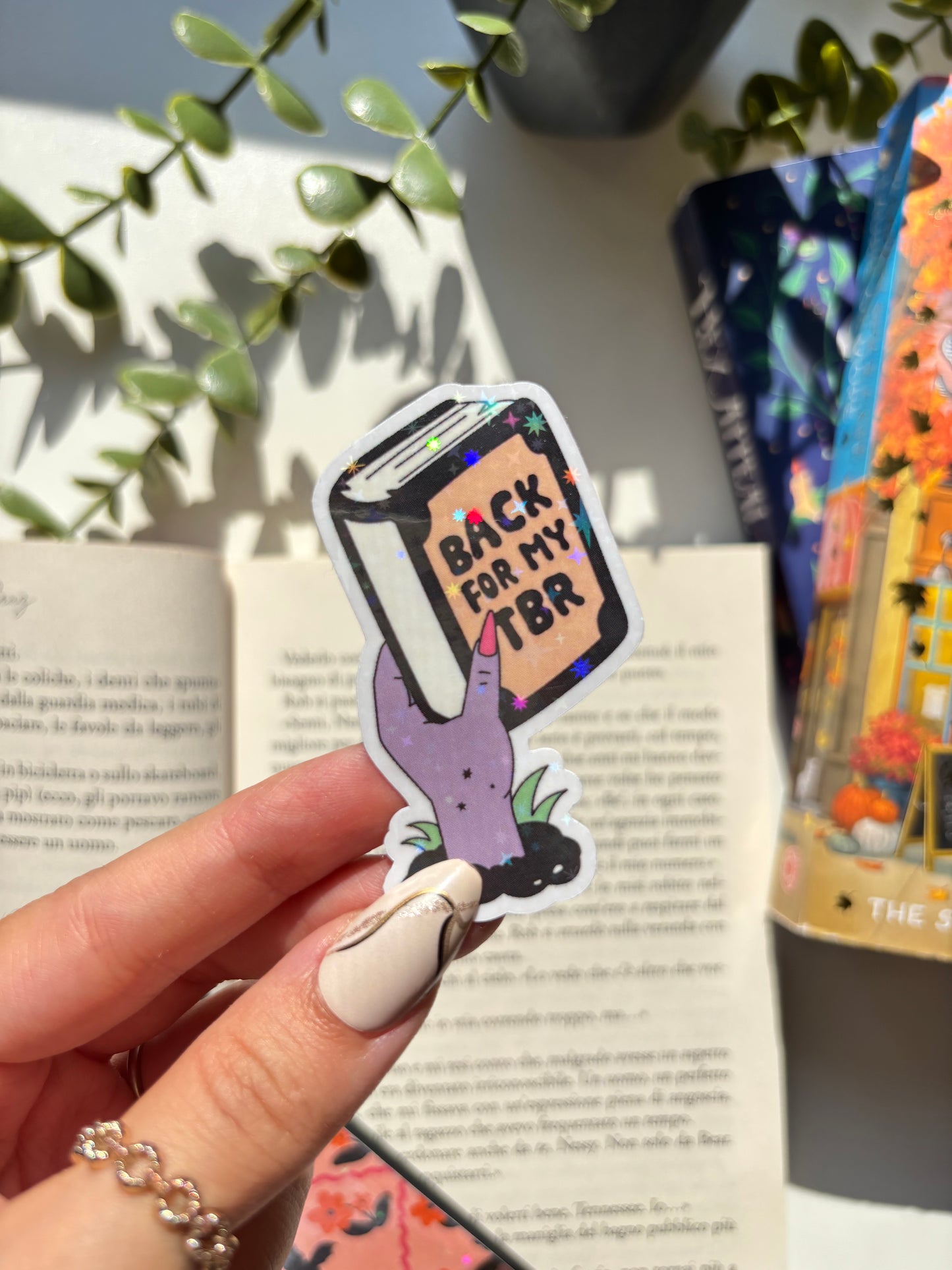 Back for my TBR Vinyl Sticker