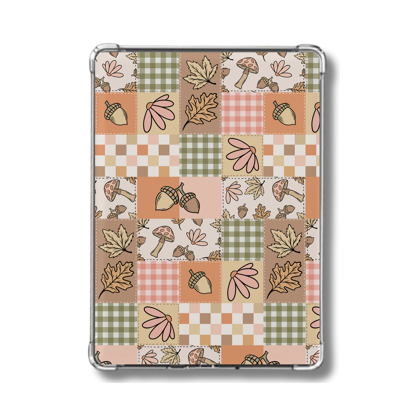 Fall Patch pattern Holographic Insert