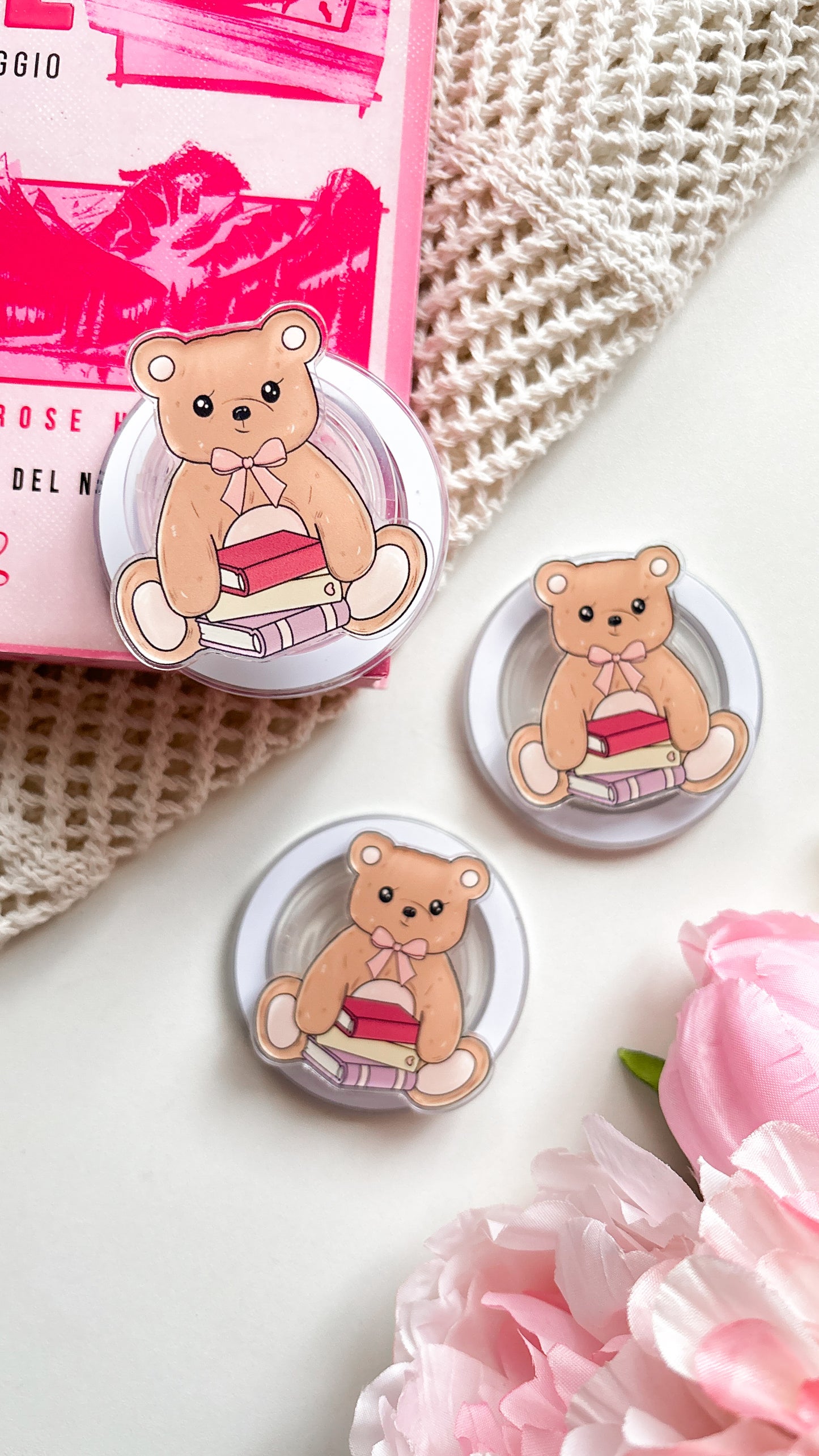 Teddy Bear Magnetic Grip