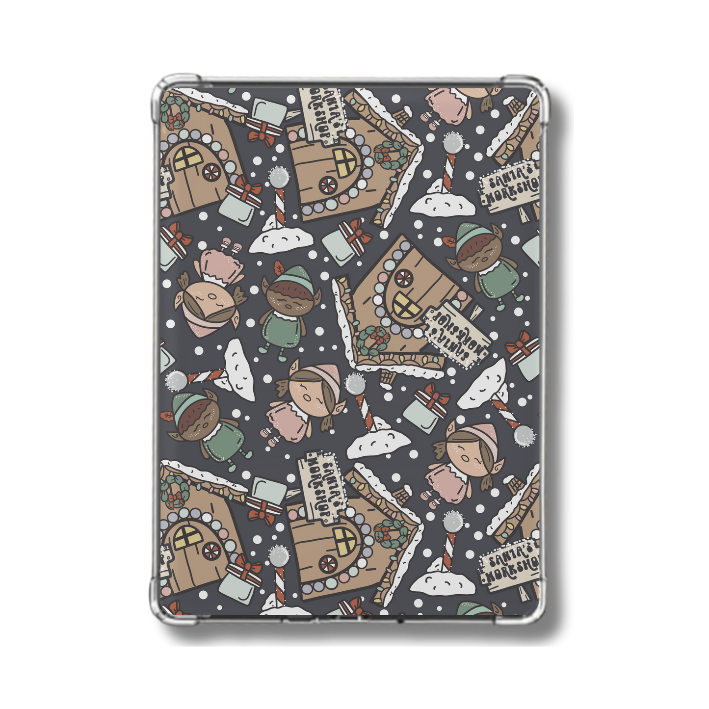 Santa's Workshop Holographic Insert