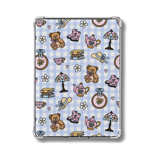 Retro Checkered Holographic Insert