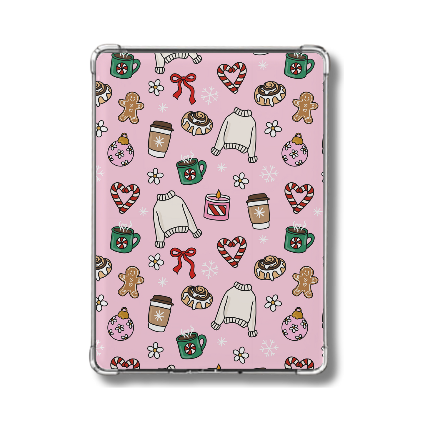Cozy Coquette Holographic Insert Christmas Insert for Kindle