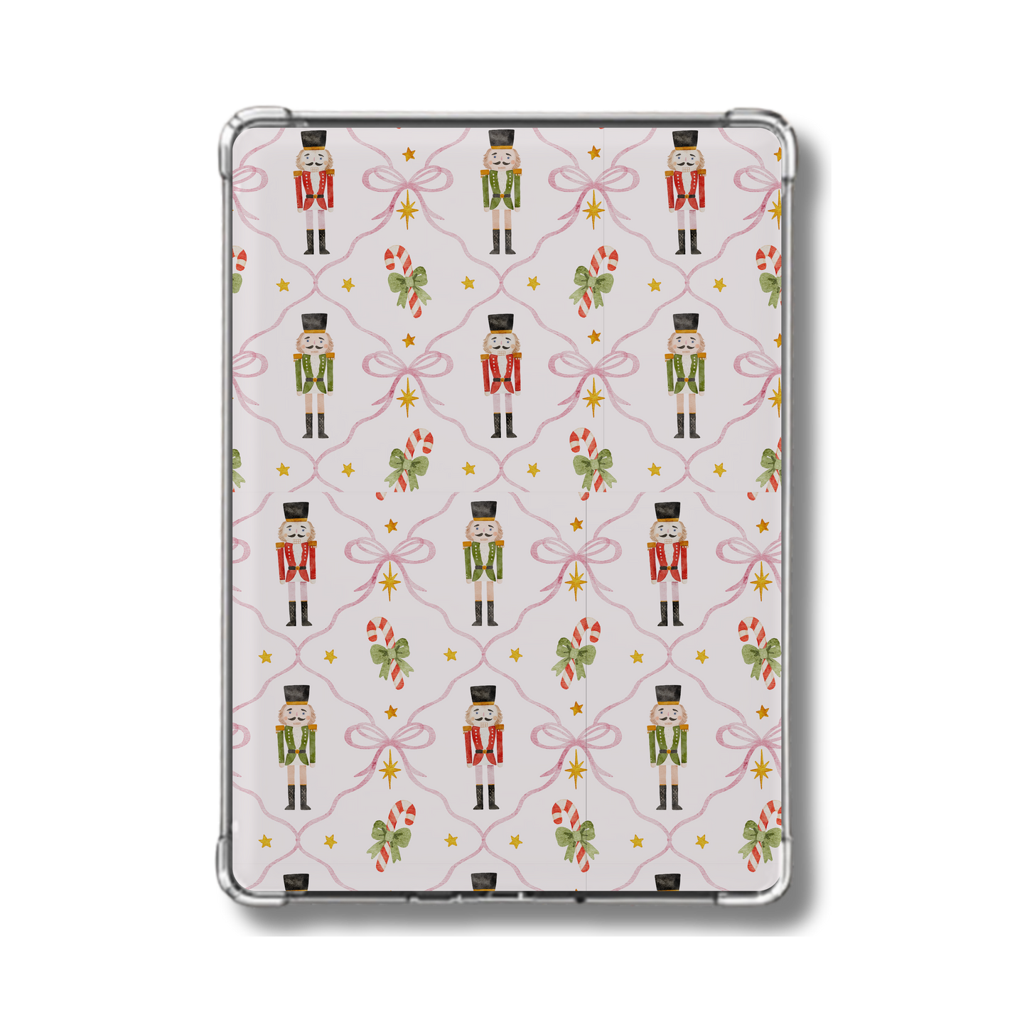 Coquette Nutcracker Holographic Insert Christmas Insert for Kindle