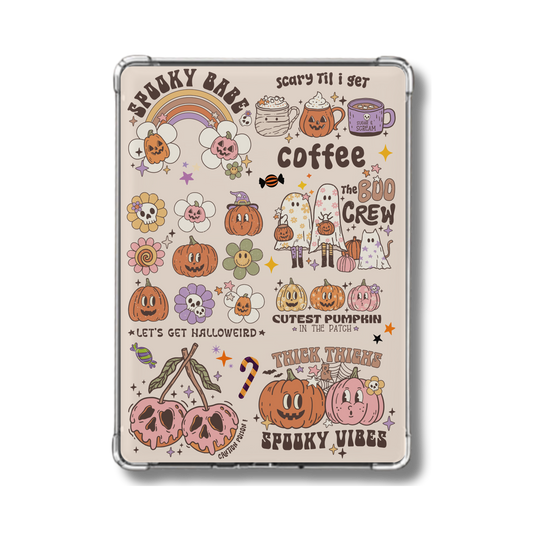 Cozy Bookish fall Holographic Insert