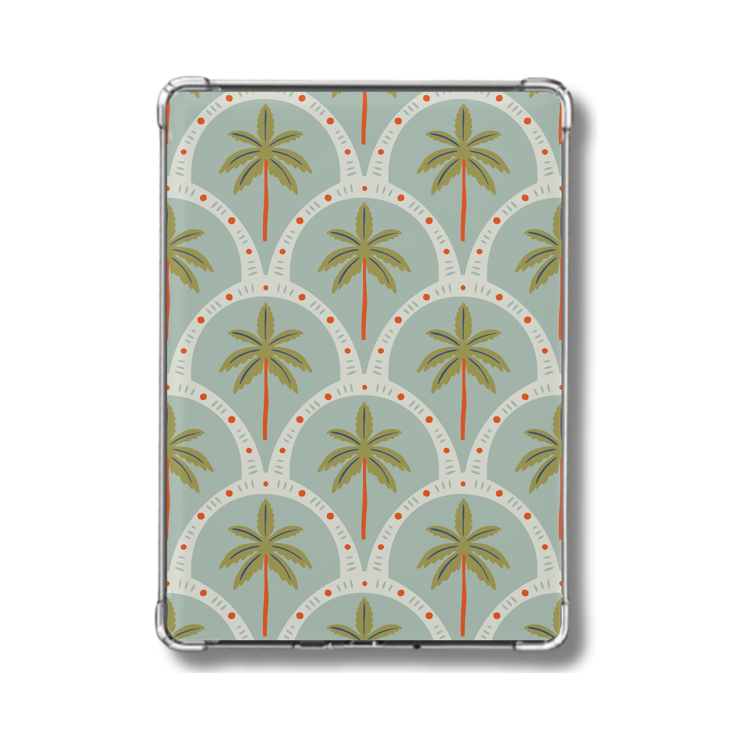 Green Palms Holographic Insert