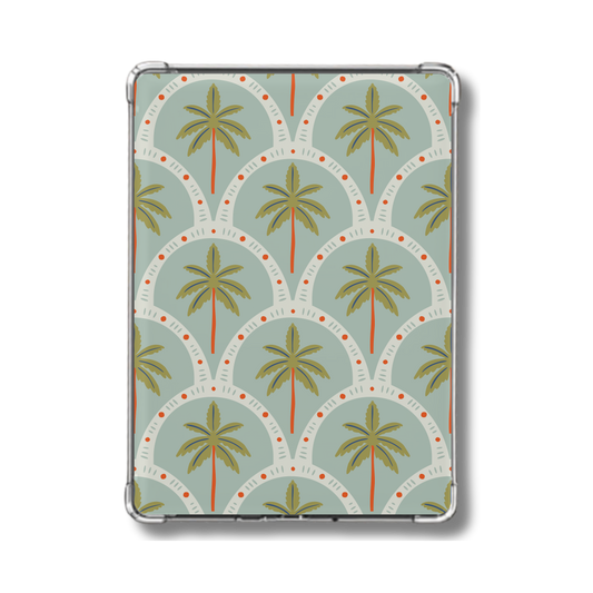 Green Palms Holographic Insert