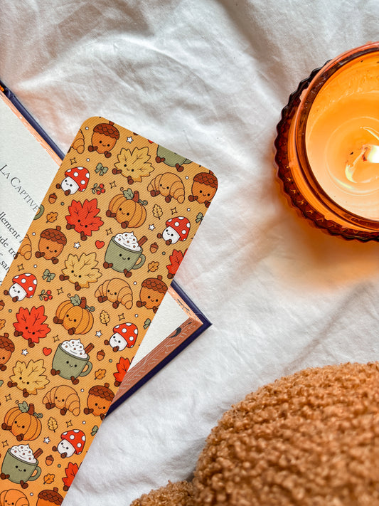 Fall Jellycats bookmark