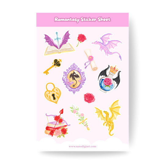 Romantasy Sticker Sheet