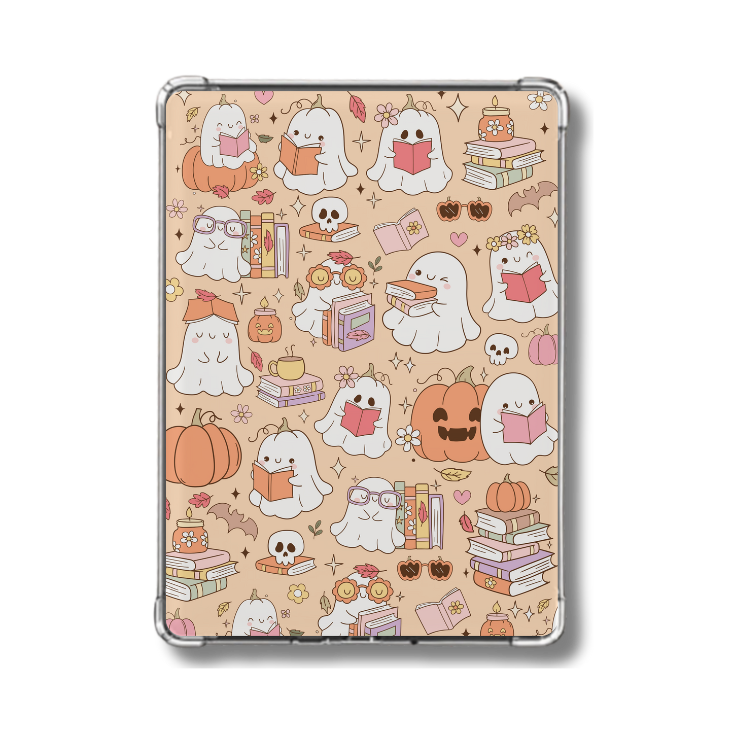 Cozy Bookish Ghouls Holographic Insert