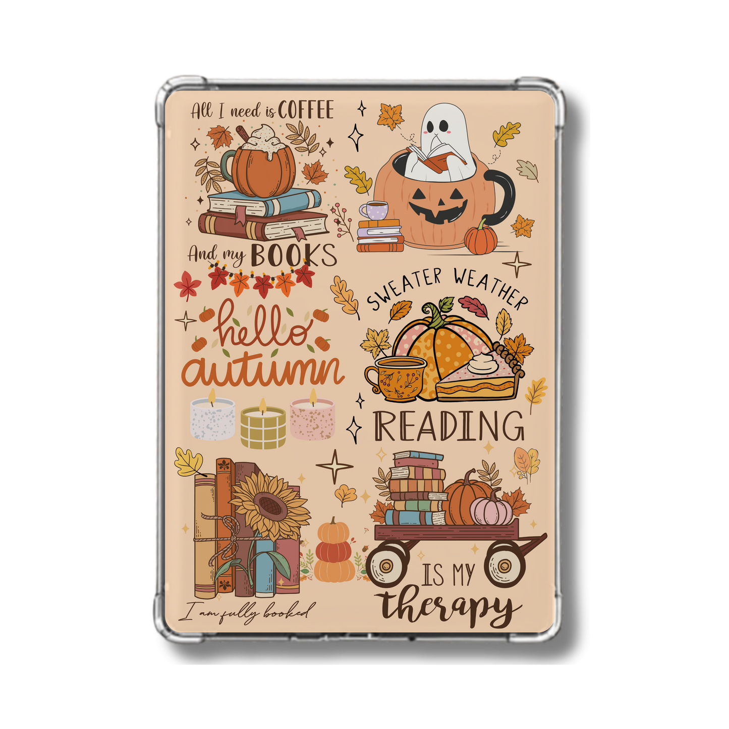 Cozy Fall Holographic Insert Hello Autumn Insert