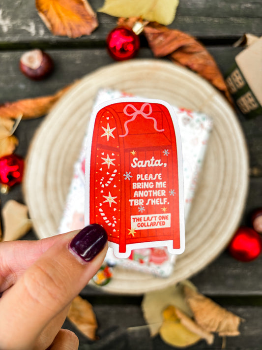 Santa's Delivery Vinyl Sticker