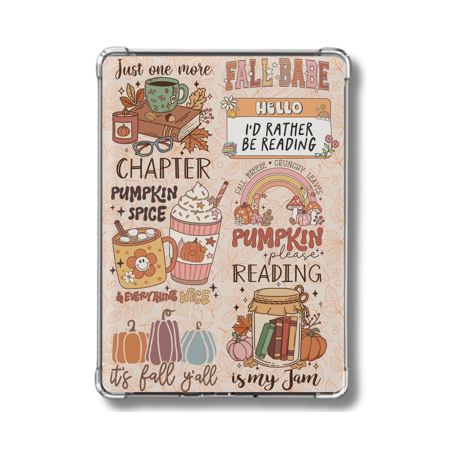 Cozy Fall Holographic Insert