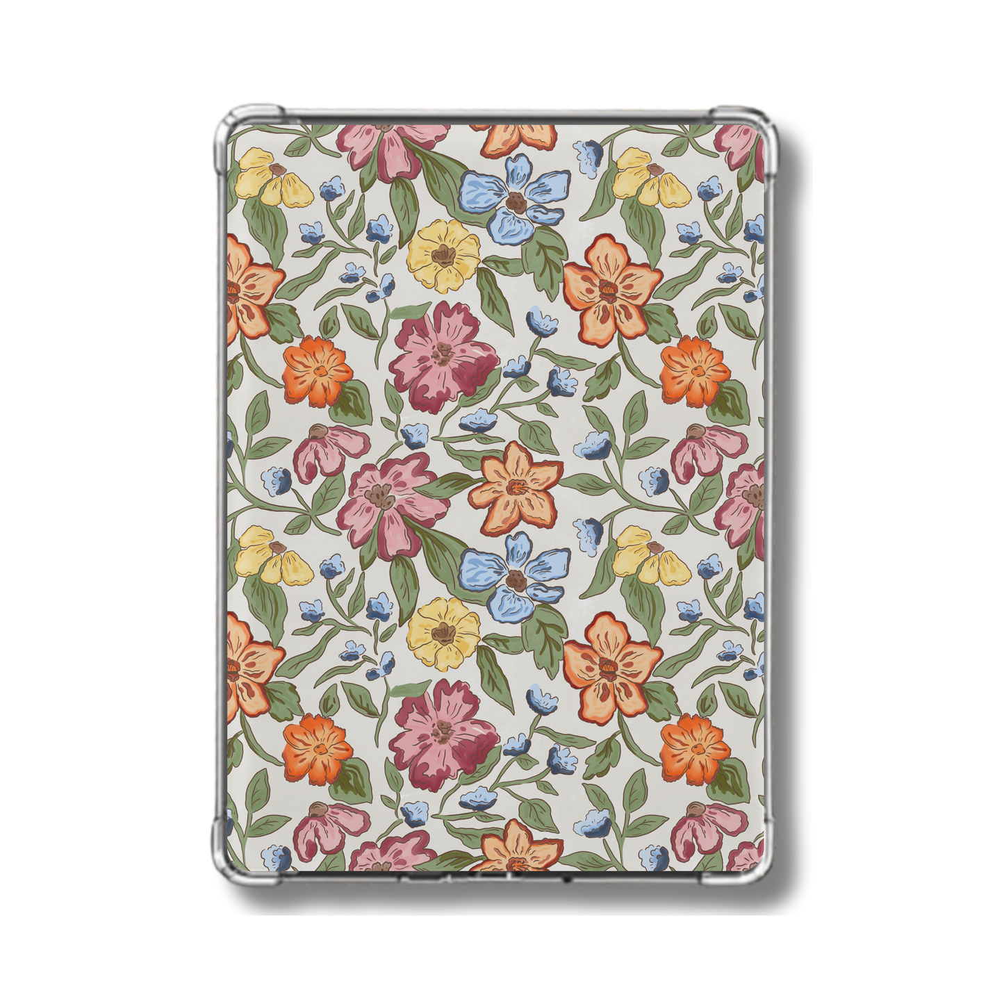 Retro Floral Holographic Insert
