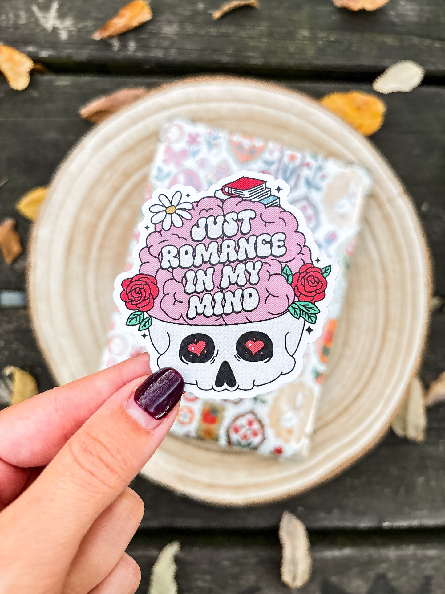 Just Romance in my mind Vinyl Sticker