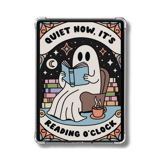 Cozy Fall Bookish Ghoul Holographic Insert